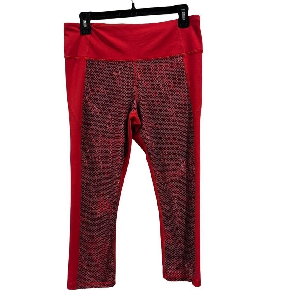 Red Women's Workout Leggings